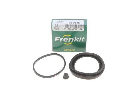 Ремкомплект гальмівного супорта переднього VW LT28-55 96-06; FORD Mondeo II 96-00, Escort 86-90; MERCEDES-BENZ Sprinter 906 06-18, Vito W639 03-14, Sprinter 907-910 18-, Sprinter 909 18-; BMW Z4 E85-86 02-08, 7 E32 86-94, 5 E39 97-04, 3 E46 99-05; JA для FRENKIT 260045 фото товару