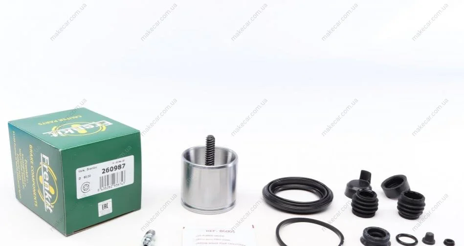<strong>Ремкомпл. супорта зад. Master III/NV 400/Movano (d=60mm) (+поршень з механізмом) FRENKIT 260987 (фото 1)</strong>