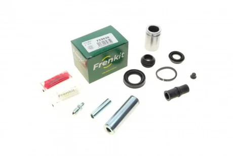 Ремкомплект супорту заднього MB Vito (W638) (d=33mm)(Bosch)(+поршень/напрямні) Frenkit для Mercedes FRENKIT 733020 фото товару