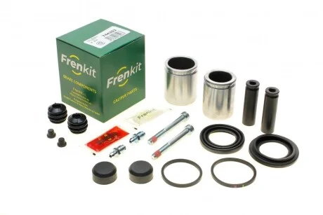 Ремкомплект супорту переднього (d=44/48mm + поршні + напрямні) Citroen Jumper/Peugeot Boxer/Fiat Ducato (01-) ver.Brembo Frenkit для Fiat, Citroen, Peugeot FRENKIT 744252 фото товару