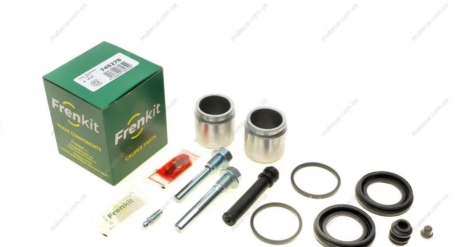 <strong>Ремкомпл. супорта перед. Mitsubishi Pajero 90-(d=45mm)(+2 поршня/направляюча) FRENKIT 745278 (фото 1)</strong>