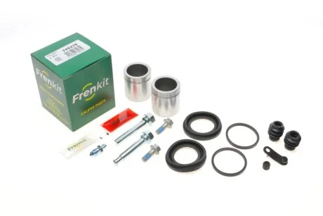 Ремкомплект супорту переднього Hyundai Santa Fe II/Kia Sorento II (d=45mm)(Mando)(+2 поршня/направляючі) Frenkit для Chevrolet, Hyundai, Opel, KIA, SsangYong FRENKIT 745279 фото товару