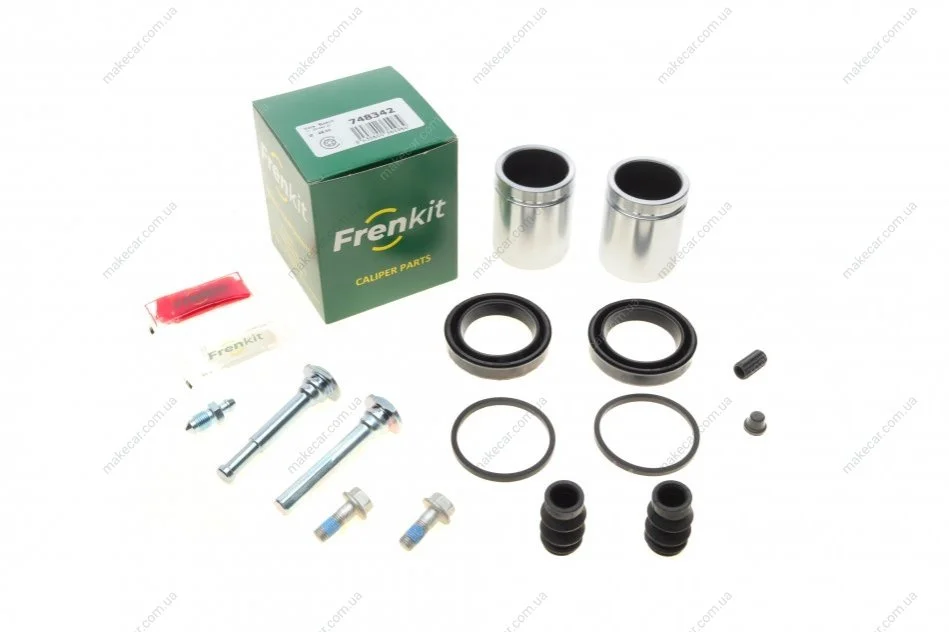 <strong>Ремкомпл. супорта перед. MB Vito (W639) 03- (d=48mm) (+2 поршня/направляюча) FRENKIT 748342 (фото 1)</strong>