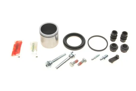 Ремкомплект супорту переднього Citroen Berlingo/Lada Largus/Renault Logan (d=54mm)(Lucas/TRW)(+поршень/напрямні) Frenkit для Volkswagen, Mercedes, BMW, Mini, Alfa Romeo FRENKIT 754427 фото товару