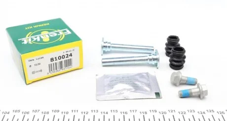 Направляющая суппорта переднего (комплект) Honda Civic VII (01-05) (Lukas) (8100 для FRENKIT 810024 фото товару
