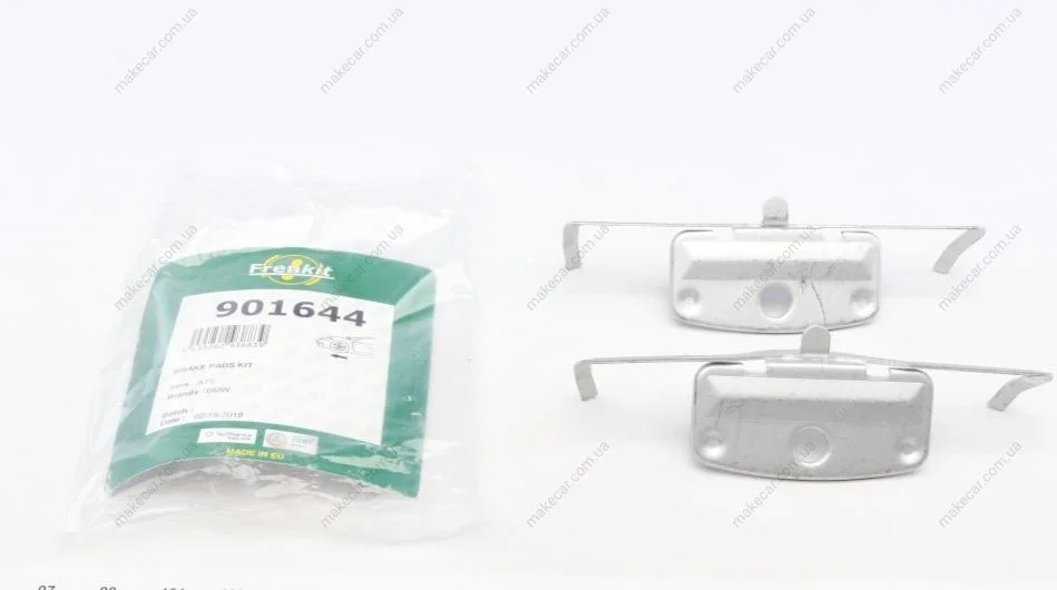 <strong>Монтажний к-кт гальмівних колодок пер. BMW 7 01-/X1 09-(ATE) FRENKIT 901644 (фото 1)</strong>