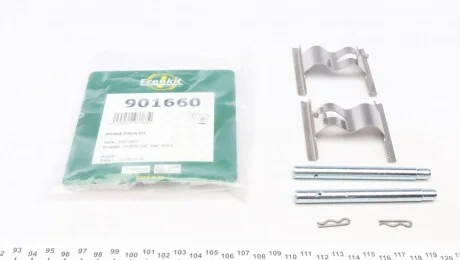 Монтажний к-кт гальмівних колодок пер./зад. Q7/Cayenne/Touareg 03-15(Brembo) для Porsche, Volkswagen FRENKIT 901660 фото товару