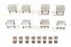 <strong>Монтажний к-кт гальмівних колодок пер. Mazda 6/Prius/Carry/Corolla/Yaris 12- FRENKIT 901748 (фото 1)</strong>