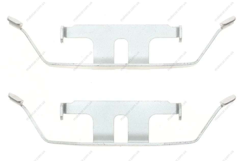 <strong>Монтажний к-кт гальмівних колодок пер. BMW 1/3/X3 10-(ATE) FRENKIT 901850 (фото 1)</strong>
