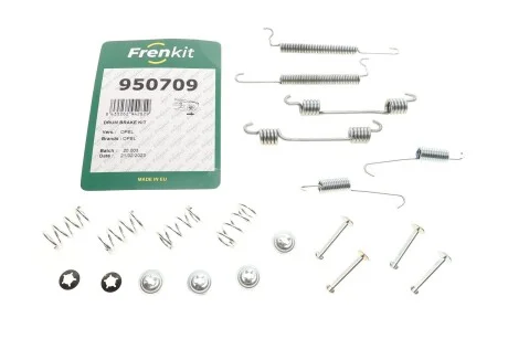 Ремкомплект колодок стояночного гальма для Opel, Daewoo, Chevrolet FRENKIT 950709 фото товару