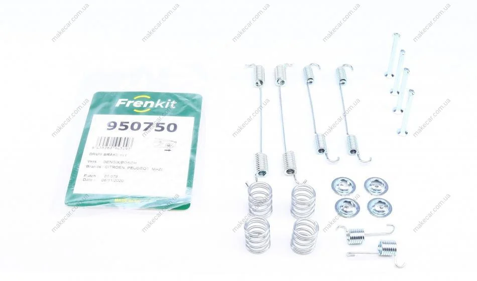 <strong>Ремкомплект колодок стояночного гальма FRENKIT 950750 (фото 1)</strong>