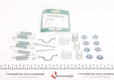 Монтажний к-кт гальмівних колодок Lexus RX350/Toyota RAV 4/Avensis 1.8/2.0 00- (215x45mm) для FRENKIT 950816 фото товару