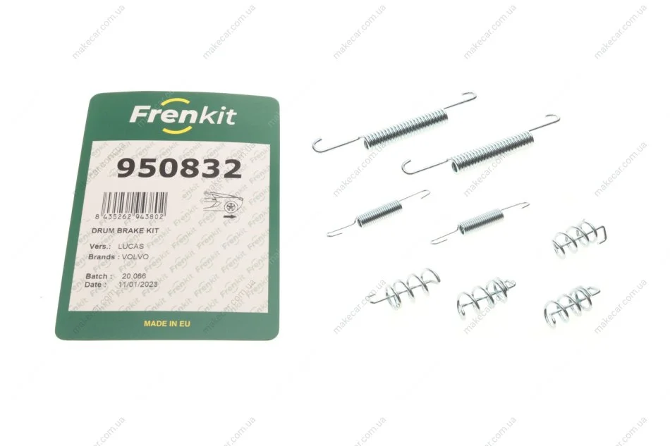 <strong>Ремкомплект колодок стояночного гальма FRENKIT 950832 (фото 1)</strong>