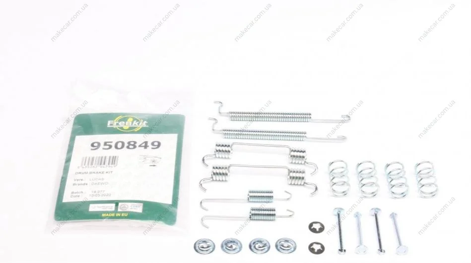 <strong>Ремкомплект колодок стояночного гальма FRENKIT 950849 (фото 1)</strong>