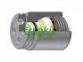 Поршень гальмівного супорту TOYOTA Yaris 05-12, Yaris 11-18; MINI Cooper R50 00-06 для Mini, Toyota, Daihatsu FRENKIT K345001 фото товару