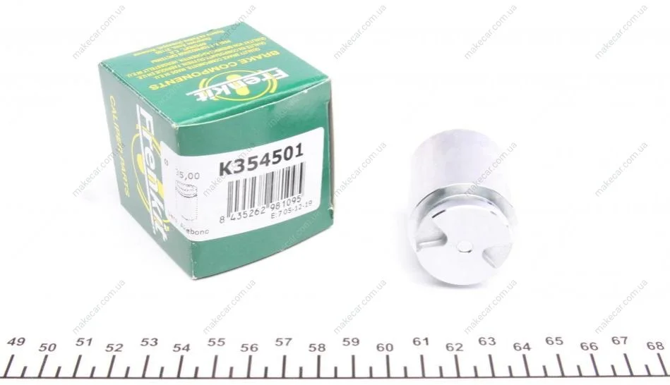 <strong>Поршень супорта гальмівного з механізмом FRENKIT K354501 (фото 1)</strong>
