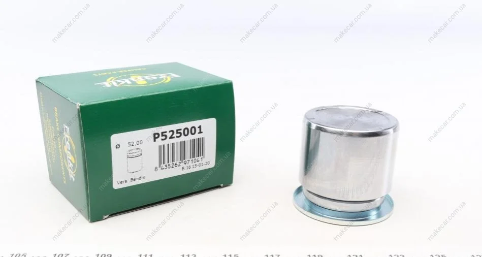 <strong>Поршень гальмівного супорту MERCEDES-BENZ MB100 88-92 FRENKIT P525001 (фото 1)</strong>