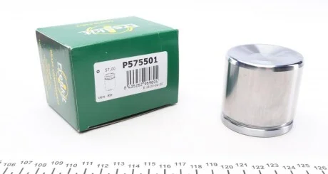 Поршень гальмівного супорта VW PASSAT B5 96-05; AUDI A4 04-08, A6 04-11, A6 94-04, A4 00-04, 100 82-91; SKODA Superb 01-08; TOYOTA Avensis 97-03; SEAT Exeo 08-13; OPEL Astra H 04-14, Astra G 98-05, Corsa D 06-15, Corsa E 14-14, Combo C 01-11; SAAB 9- для FRENKIT P575501 фото товару