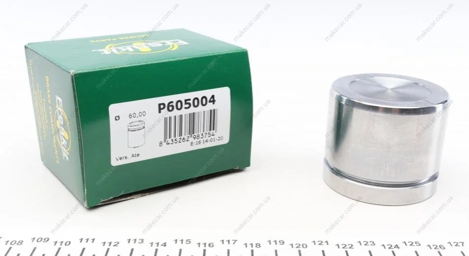 <strong>Поршень гальмівного супорта PEUGEOT 308 (T7) 07-19, 508 10-18, 308 (T9) 13-, RCZ 09-15, 5008 17-; CITROEN Berlingo 18-, C4 Picasso 13-18, C4 Spacetourer 18-22, C5 08-19, C5 Aircross 17-; VOLVO XC60 08-17, XC90 15-, XC60 18-; DS DS5 15-18, DS4 15-18, FRENKIT P605004 (фото 1)</strong>