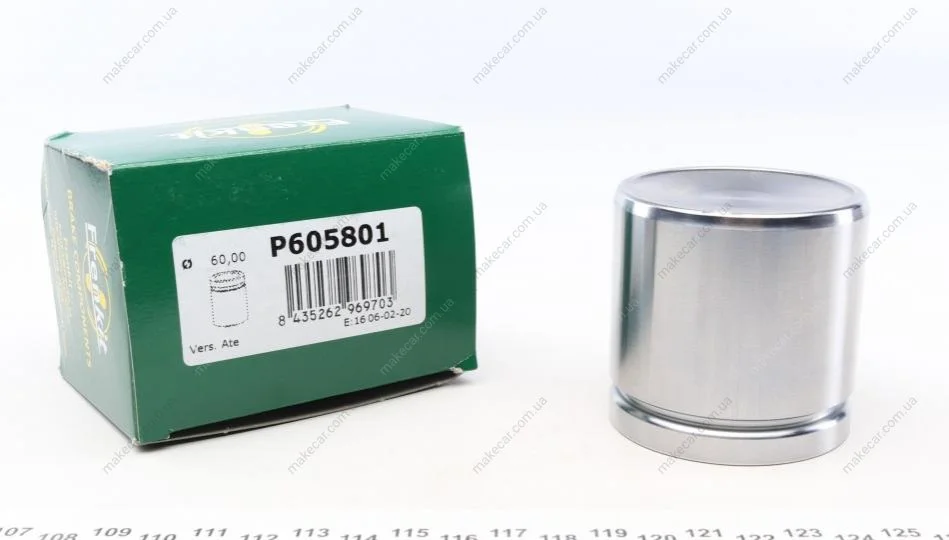 <strong>Поршень гальмівного супорту VW LT28-55 96-06; MERCEDES-BENZ Sprinter 906 06-18, Sprinter 901-905 95-06, Vito W638 96-03, E-Class W211 02-09, S-Class W220 98-06 FRENKIT P605801 (фото 1)</strong>