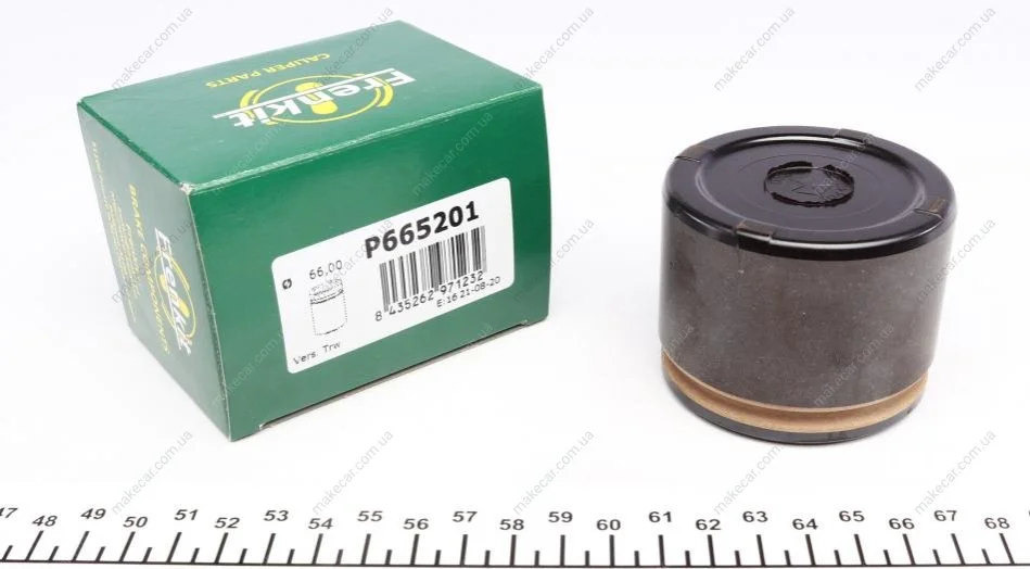<strong>Поршень гальмівного супорта KIA Carnival FL 98-06; JEEP Grand Cherokee 92-98, Wrangler 96-07; CHRYSLER Voyager 00-07 FRENKIT P665201 (фото 1)</strong>
