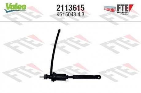 Цилиндр сцепления главный для Renault, Opel, Vauxhall FTE 2113615 фото товара