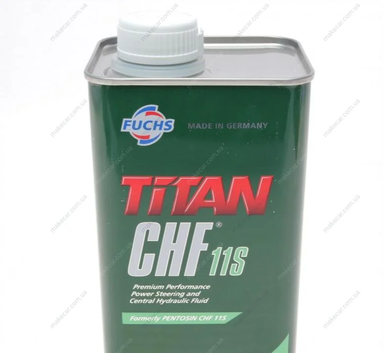 <strong>Рідина гідравлічна Titan Pentosin CHF 11 S (1 Liter) FUCHS 601429774 (фото 1)</strong>