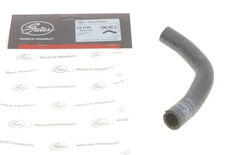 Шланг гумовий для Opel GATES 02-1736 фото товару