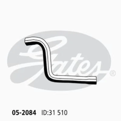 <strong>Шланг радіатора GATES 05-2084 (фото 1)</strong>