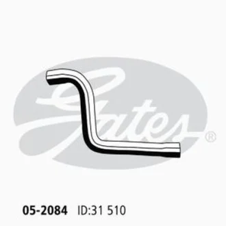 Шланг радіатора для GATES 05-2084 фото товара
