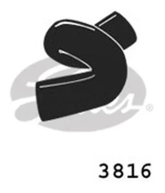 <strong>Вигнутий патрубок системи охолодження GATES 3816 (фото 1)</strong>