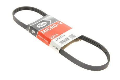 Ремінь поліклиновий для Renault, Fiat, Rover, Mazda, Suzuki GATES 4PK860 фото товару