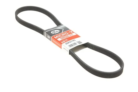 Ремінь поліклиновий для Seat, Volkswagen, Audi, Skoda, Ford GATES 6DPK1195 фото товару