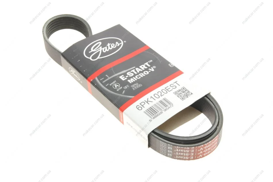 <strong>Ремінь поліклиновий GATES 6PK1020EST (фото 1)</strong>