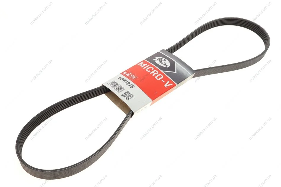 <strong>Ремінь генератора Combo 1.7CDTI 04> (PS,-AC) GATES 6PK1275 (фото 1)</strong>