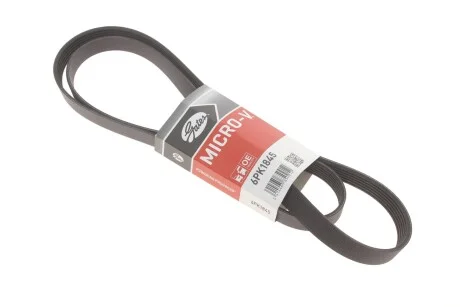 Ремінь поліклиновий для Alfa Romeo, Audi, Jeep GATES 6PK1845 фото товару