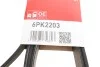 <strong>Ремінь генератора поліклиновий GATES 6PK2203 (фото 5)</strong>