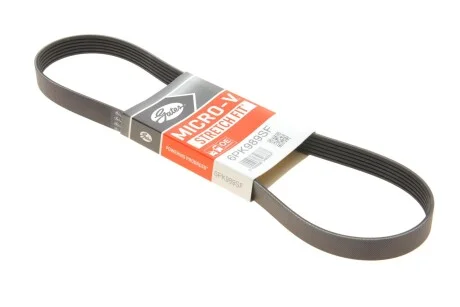 Ремінь поліклиновий для Seat, Skoda, Volkswagen GATES 6PK989SF фото товару