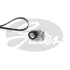 FORD К-кт ГРМ (ролик з натяжним пристроєм+ ремінь) FOCUS C-MAX (DM2) 1.8 04-07 для Mazda, Ford, Volvo, Nissan GATES K026PK1305 фото товару