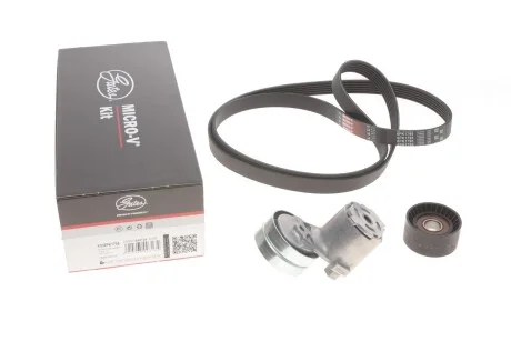 Комплект (ремінь+ролики) для Mitsubishi, Opel, Renault, Nissan, Vauxhall GATES K036PK1795 фото товару