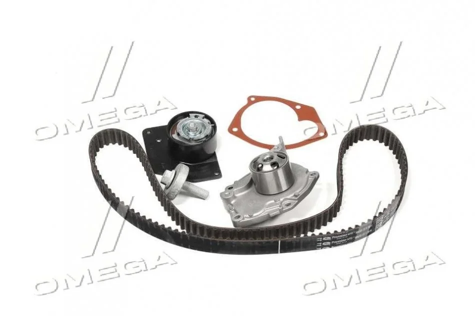 <strong>Водяний насос + зубчастий ремінь PowerGrip GATES KP15654XS (фото 1)</strong>