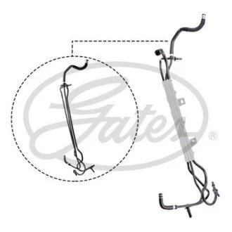 Паливний шланг для Fiat GATES MFL1007 фото товару
