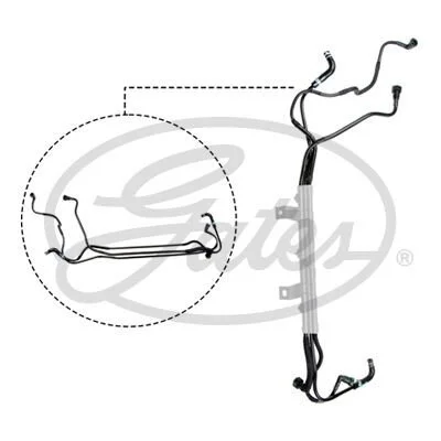 <strong>Шланг обратки GATES MFL1188 (фото 1)</strong>