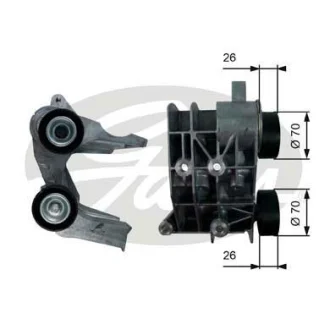 FORD Натяжний ролик KA 96- для Ford GATES T36107 фото товару