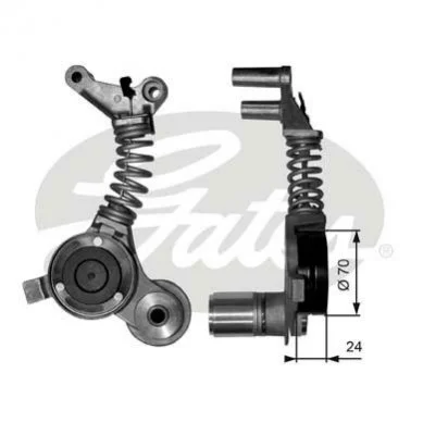 <strong>Роликовий модуль натягувача ременя GATES T38406 (фото 1)</strong>