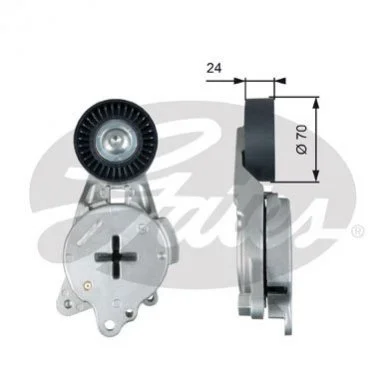 <strong>Роликовий модуль натягувача ременя GATES T39268 (фото 1)</strong>