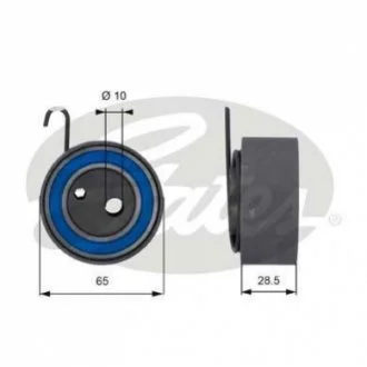 Шків натяжний для Opel, Vauxhall, Mazda GATES T43144 фото товару