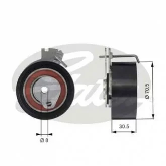 Шків натяжний для Peugeot, Citroen GATES T43159 фото товару