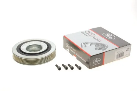 Шків ременя генератора для Fiat, Opel, Alfa Romeo, Lancia GATES TVD1013A фото товару