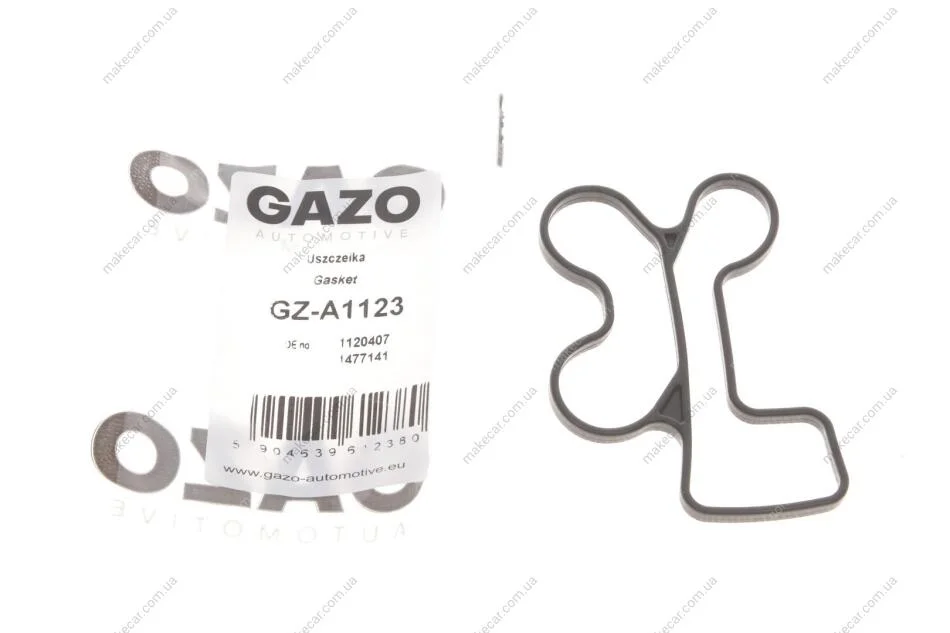 <strong>Прокладка радіатора масляного GAZO GZ-A1123 (фото 1)</strong>
